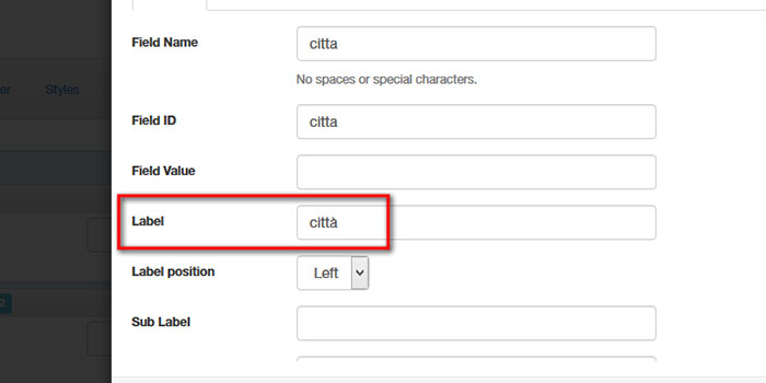 chronoforms elemento citta