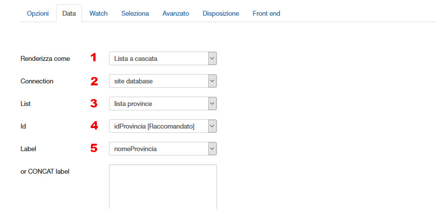 fabrik cck per joomla 3.5 cascadingdropdown