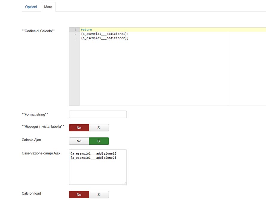 fabrik plugin calc plug in per fare calcoli