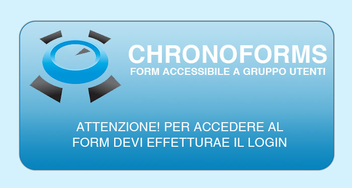 Joomla 3.5 form chronoforms visibile solo a gruppo di utenti